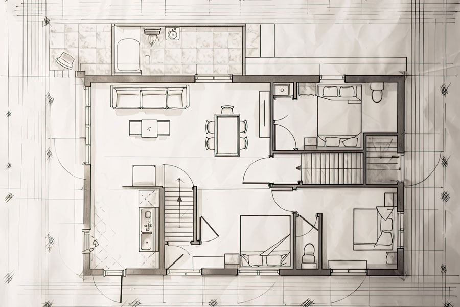 Smoke alarm requirements depend on your home's layout