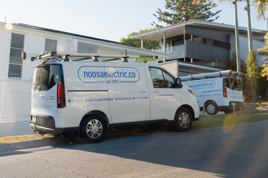 Noosa Electric Co has a large vehicle fleet